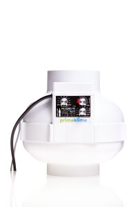 RVK 125 mm Prima Klima EC 700 m³/h thermostat and...